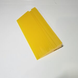 RAKLA ŻÓŁTA SILIKONOWA GUMOWA DO APLIKACJI FOLII PPF NA MOKRO MIĘKKA