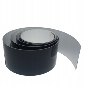 FOLIA CZARNY POŁYSK 5cm X 300cm