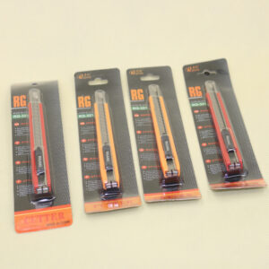 Zestaw 10sz. Nóż 9 mm do folii naklejek tapet łamane ostrze